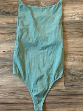 Free People Seafoam Scoop Neck One-Piece Bodysuit